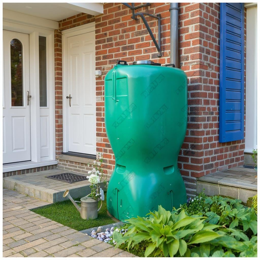 Citerne à eau de pluie aérienne 750l _ polyéthylène de haute qualité
