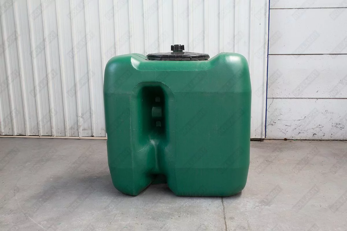 Citerne à eau de pluie rectangulaire aérienne - extension - 1000 litres
