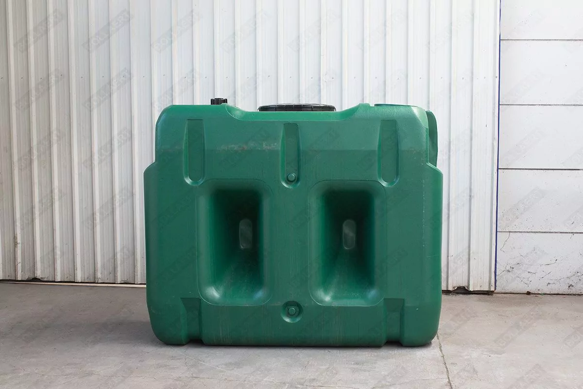 Citerne à eau de pluie rectangulaire aérienne - extension - 2000 litres