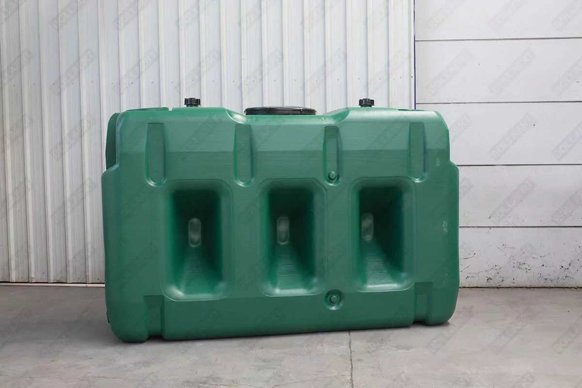 Citerne à eau de pluie rectangulaire aérienne - extension - 3000 litres