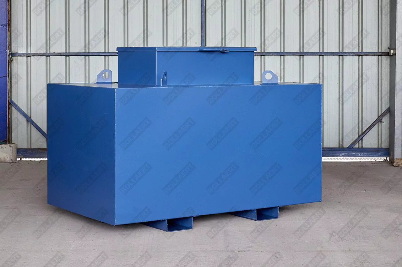 Cuve chantier en acier - 2100 litres - avec ou sans pompe 7