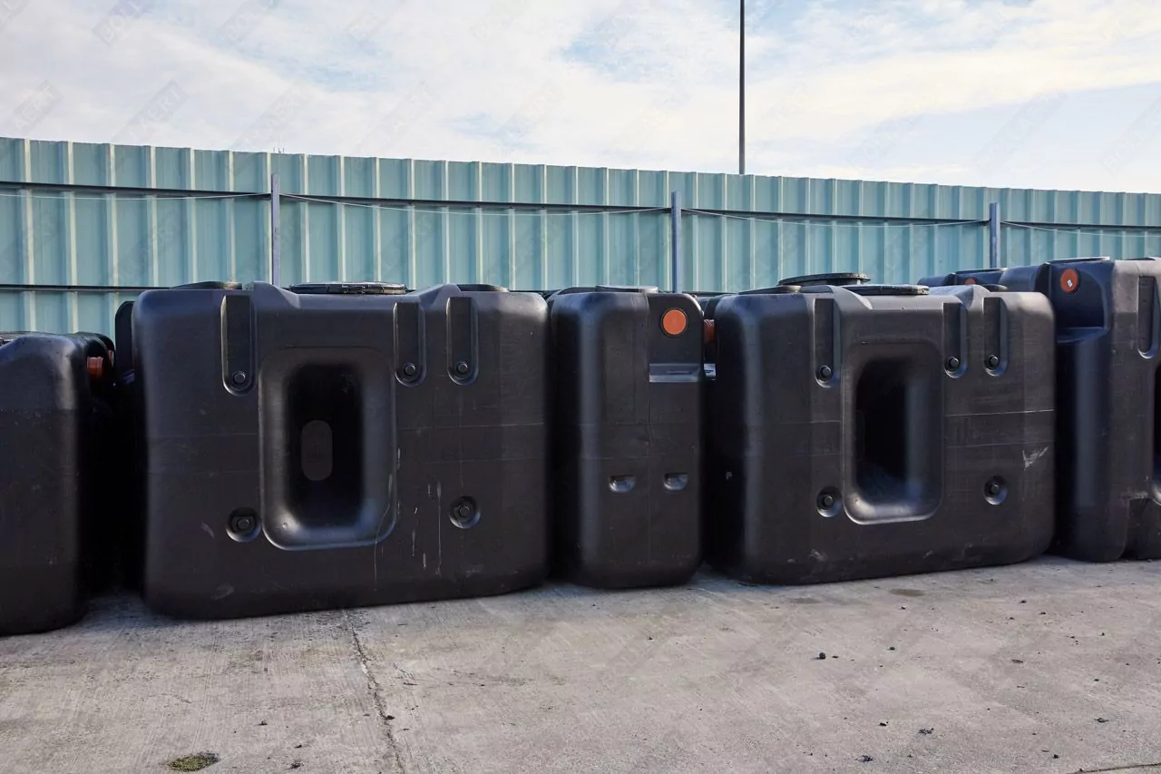Fosse septique rectangulaire en plastique (PE) à enterrer de 3000 litres 2