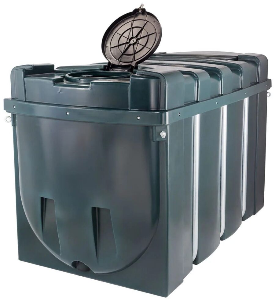 Cuve à mazout de 2500 litres en PE-HD - placement à l’intérieur ou à l’extérieur - compact