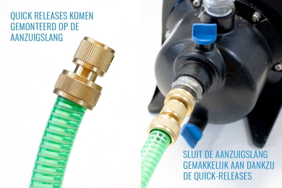 Kit de pompe à eau pour citernes enterrées