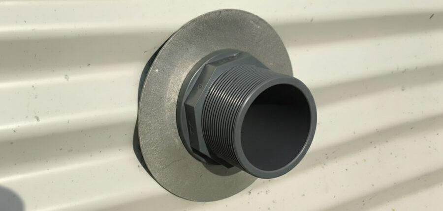 Kit de vidange 2" pour silo d’eau