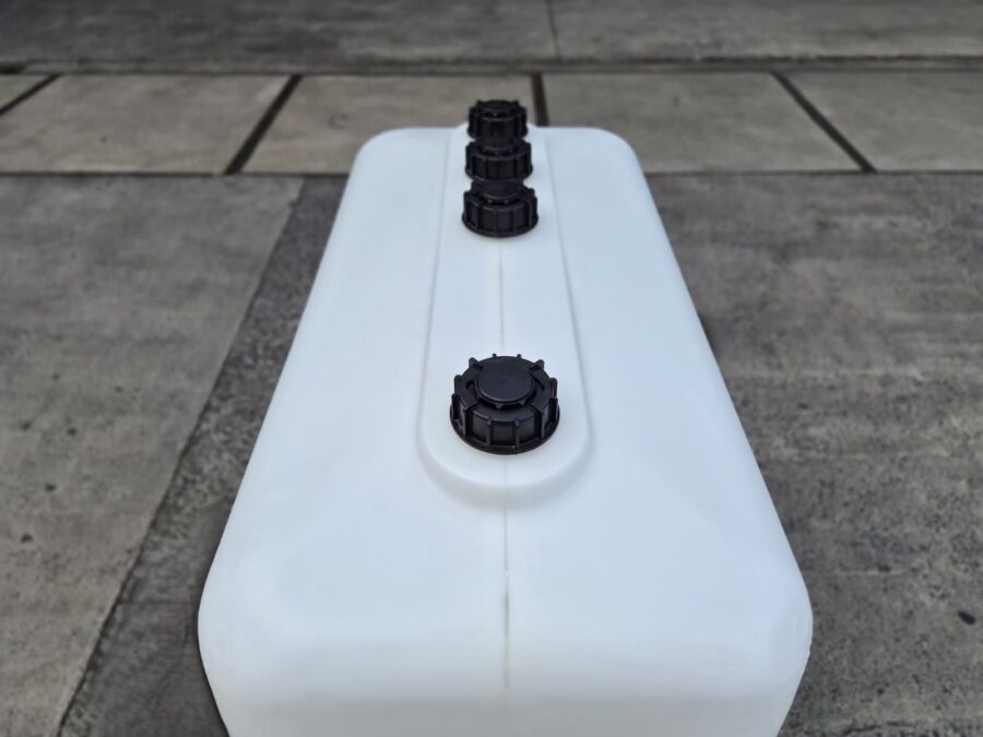 Citerne mazout PE 1000 litres - aérienne simple paroi