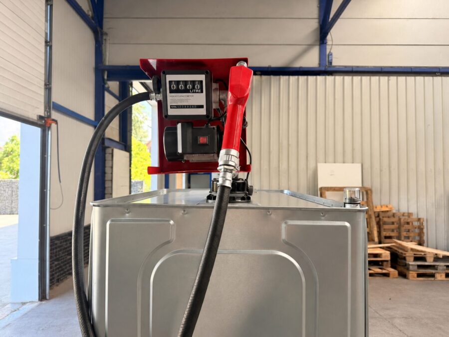 Cuve 1000 litres à mazout avec pompe - GALVA