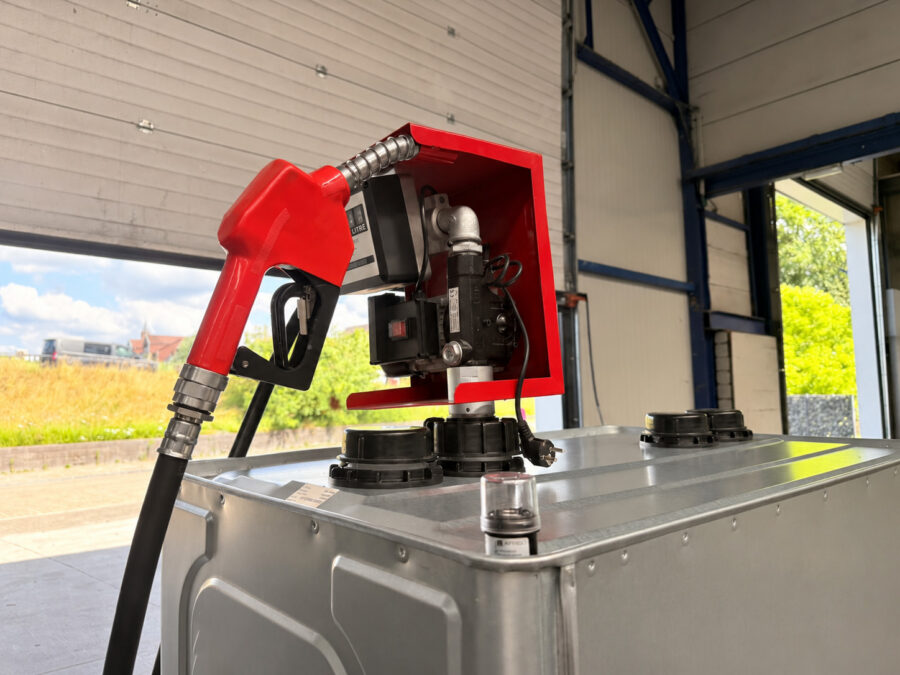 Cuve 1000 litres à mazout avec pompe - GALVA