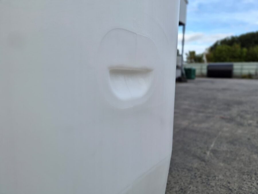 Citerne mazout PE 1000 litres - aérienne simple paroi