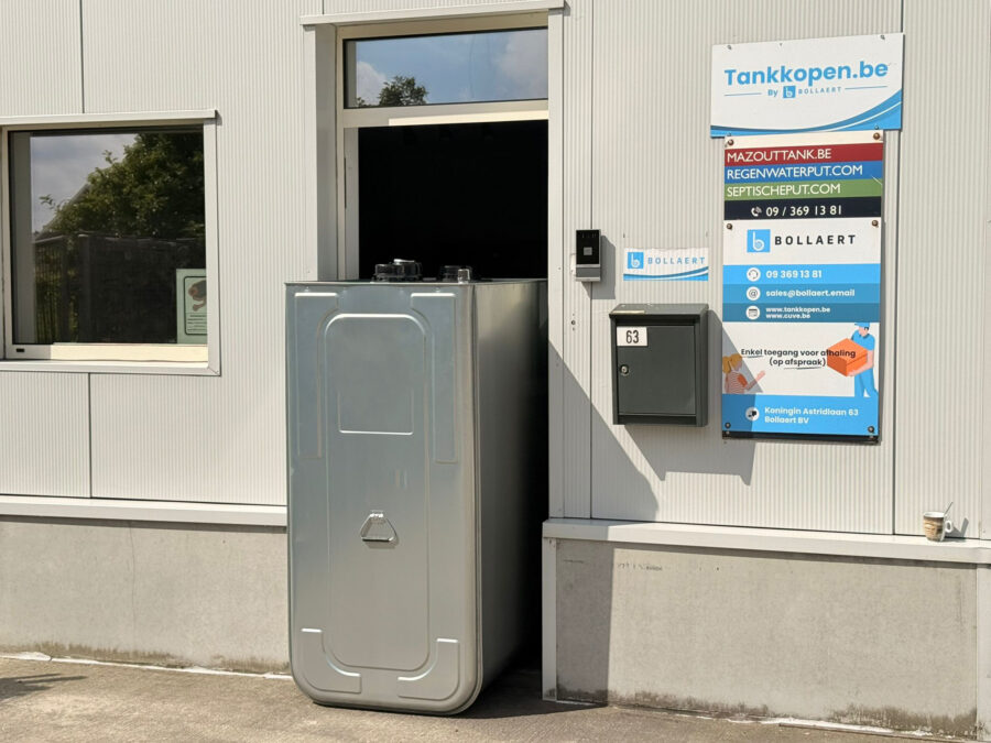 Citerne mazout galvanisée 1000L – aérienne – double paroi