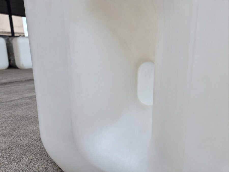 Citerne mazout PE 1500 litres - aérienne simple paroi