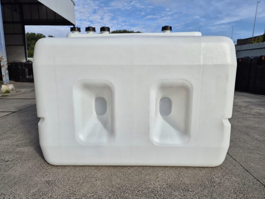 Citerne mazout PE 2000 litres - aérienne simple paroi