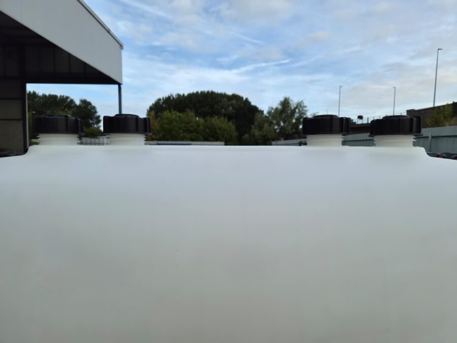Citerne mazout PE 1500 litres - aérienne simple paroi