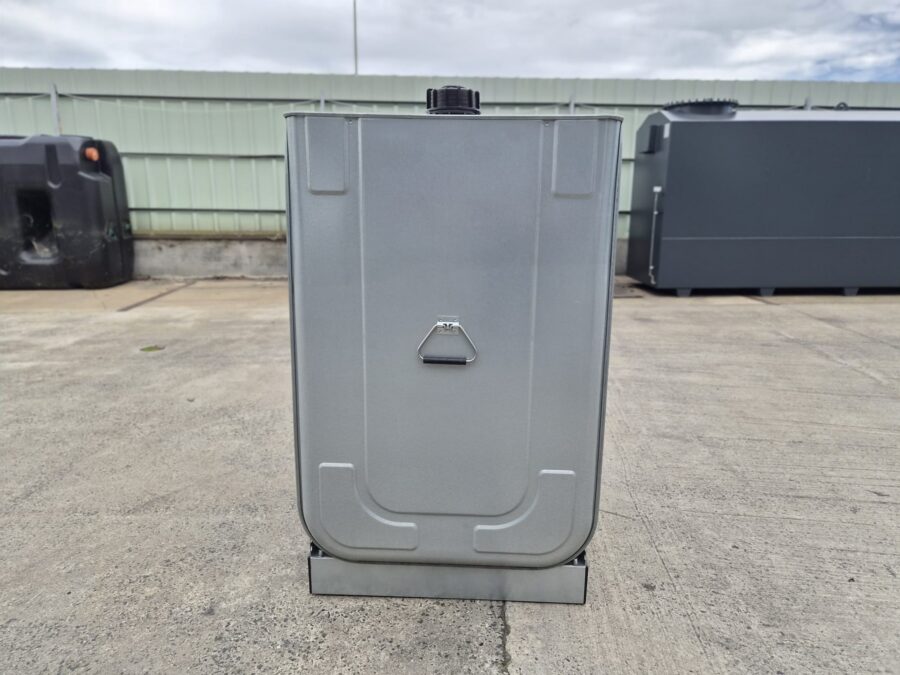 Cuve à mazout galvanisée 400L – À double paroi (métal et plastique)
