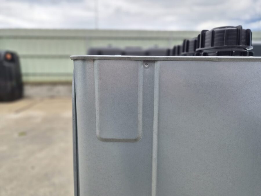 Cuve à mazout galvanisée 400L – À double paroi (métal et plastique)