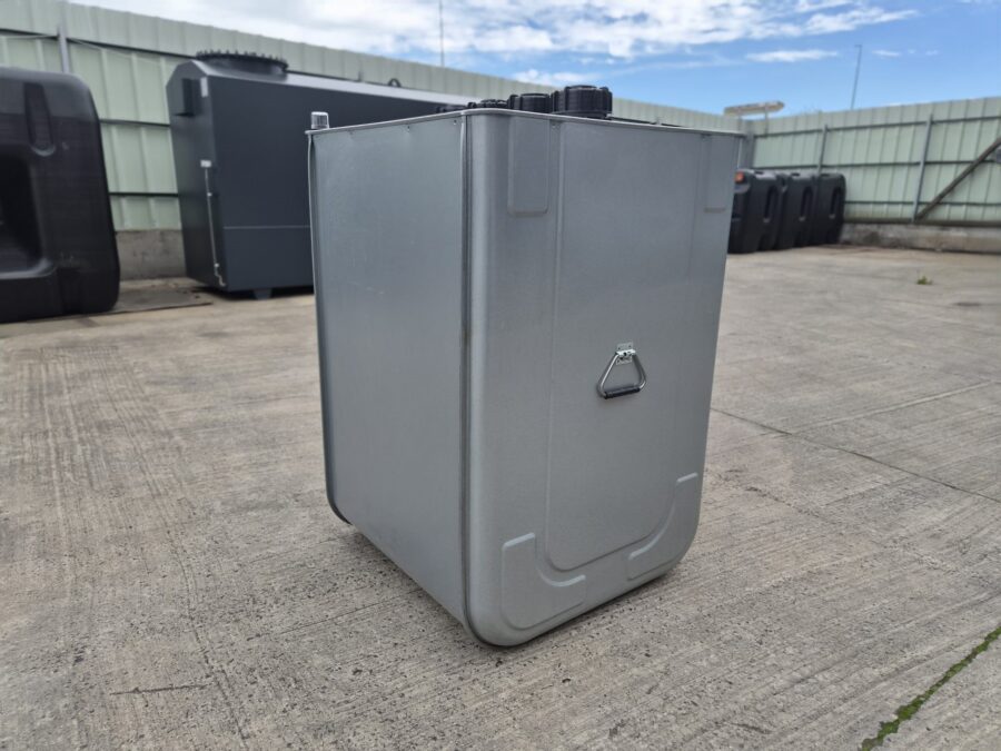 Cuve à mazout galvanisée 400L – À double paroi (métal et plastique)