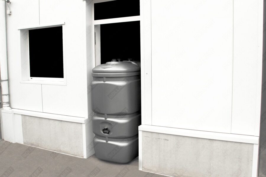 Cuve à mazout à double paroi : 2 x 1000 L (= 2000L) résistante aux UV – jumelage en largeur