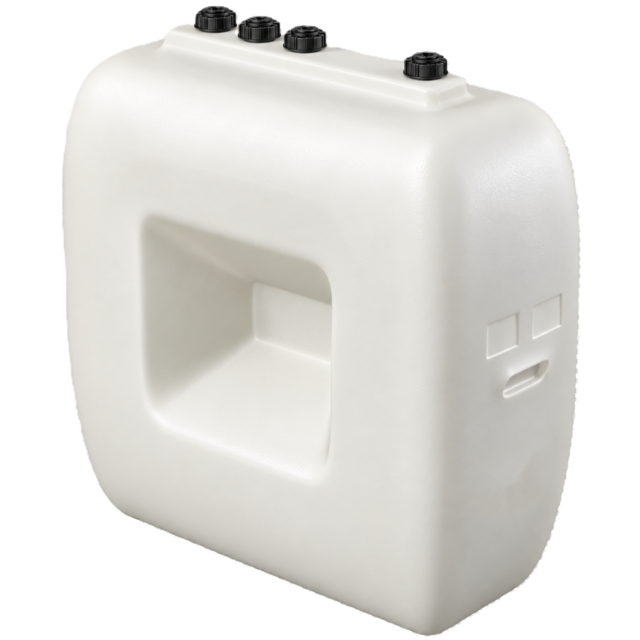 Citerne mazout PE 1500 litres - aérienne simple paroi