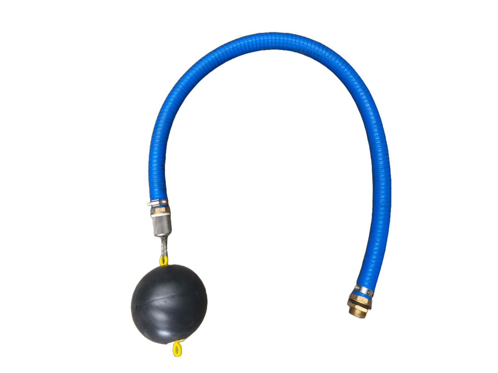 Tuyau avec flotteur - 1,20 m - 2 raccords 1 pouce, vue d'ensemble