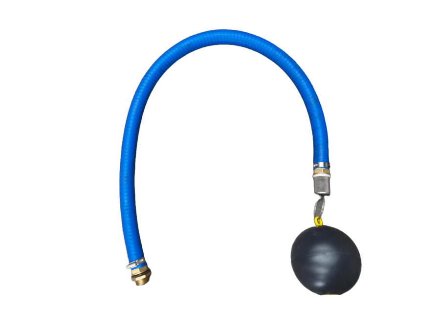 Tuyau avec flotteur – 1,20 m – 2 raccords 1″